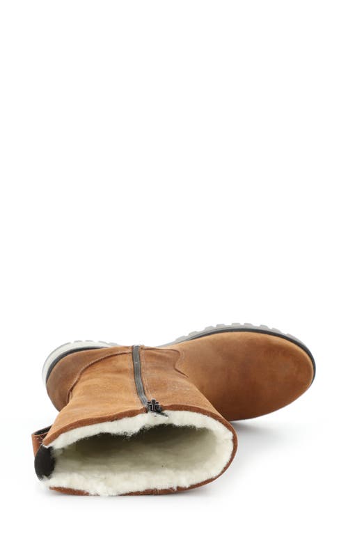Bos. & Co. Gelo Waterproof Primaloft® & Wool Faux Shearling Lined Boot In Brown
