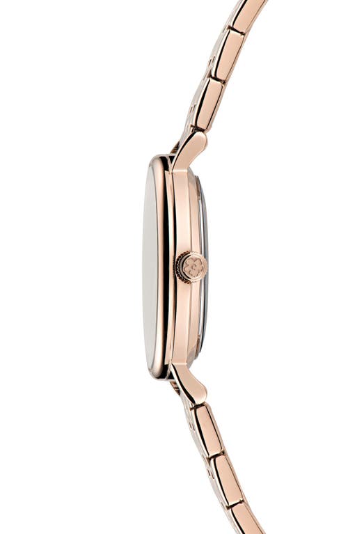 Ted Baker Floral Bracelet Watch In Gold