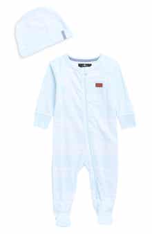 7 For All Mankind Footie & Cap Set