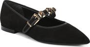 Veronica Beard Selene Charms Pointed Toe Flat