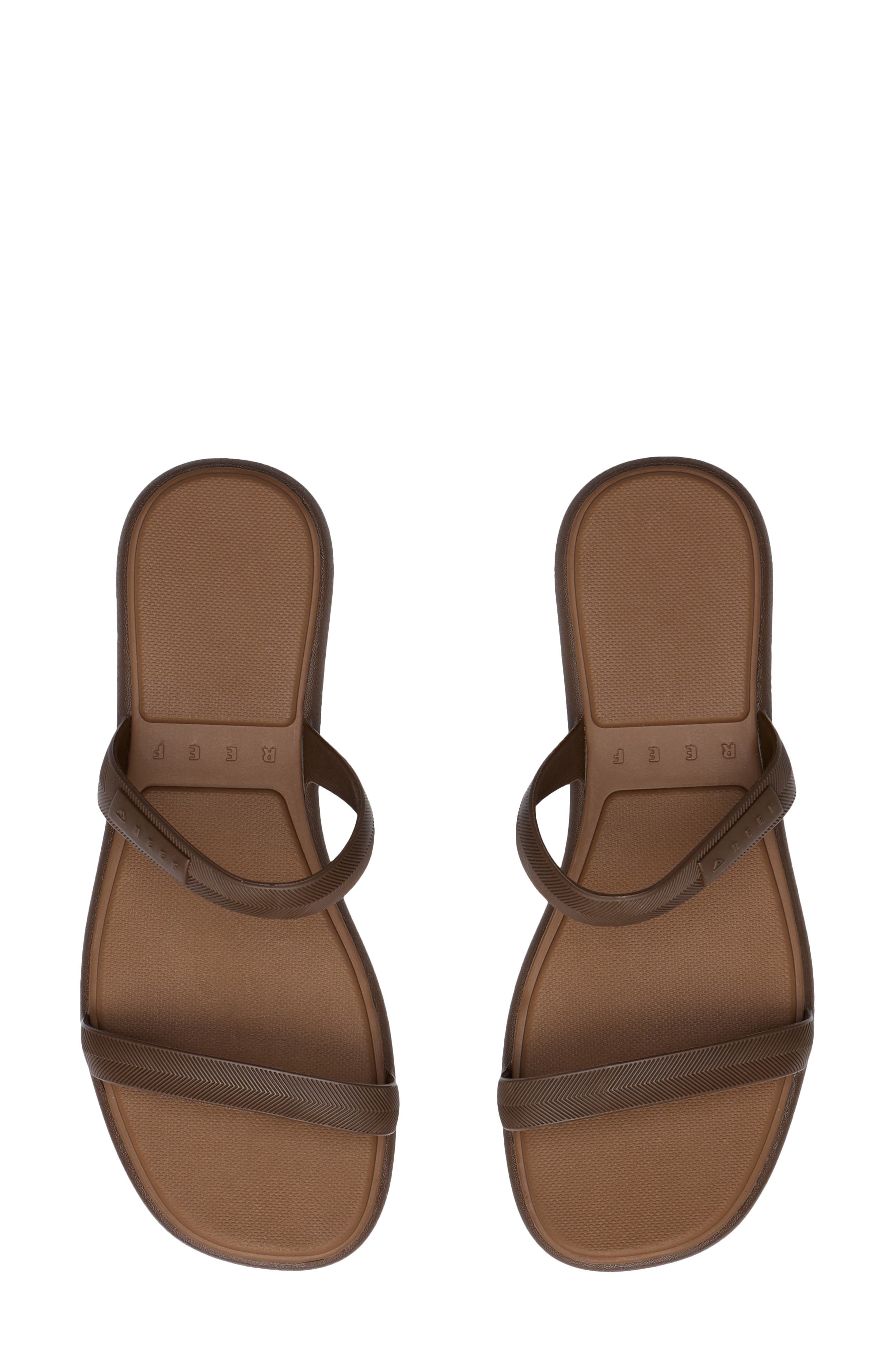 Reef Water Willow Marina Slide Sandal, Alternate, color, Chocolate