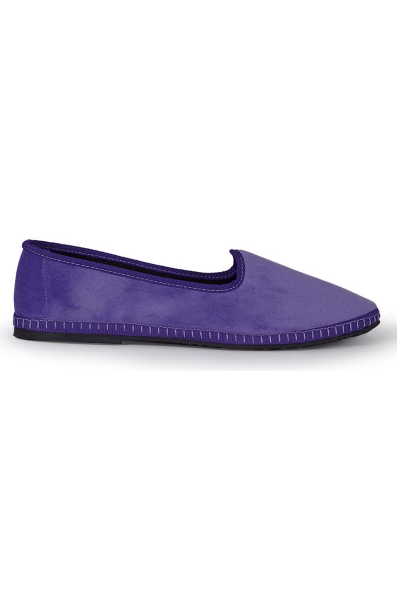 Menina Step Furlane Velluto Slipper, Main, color, Purple