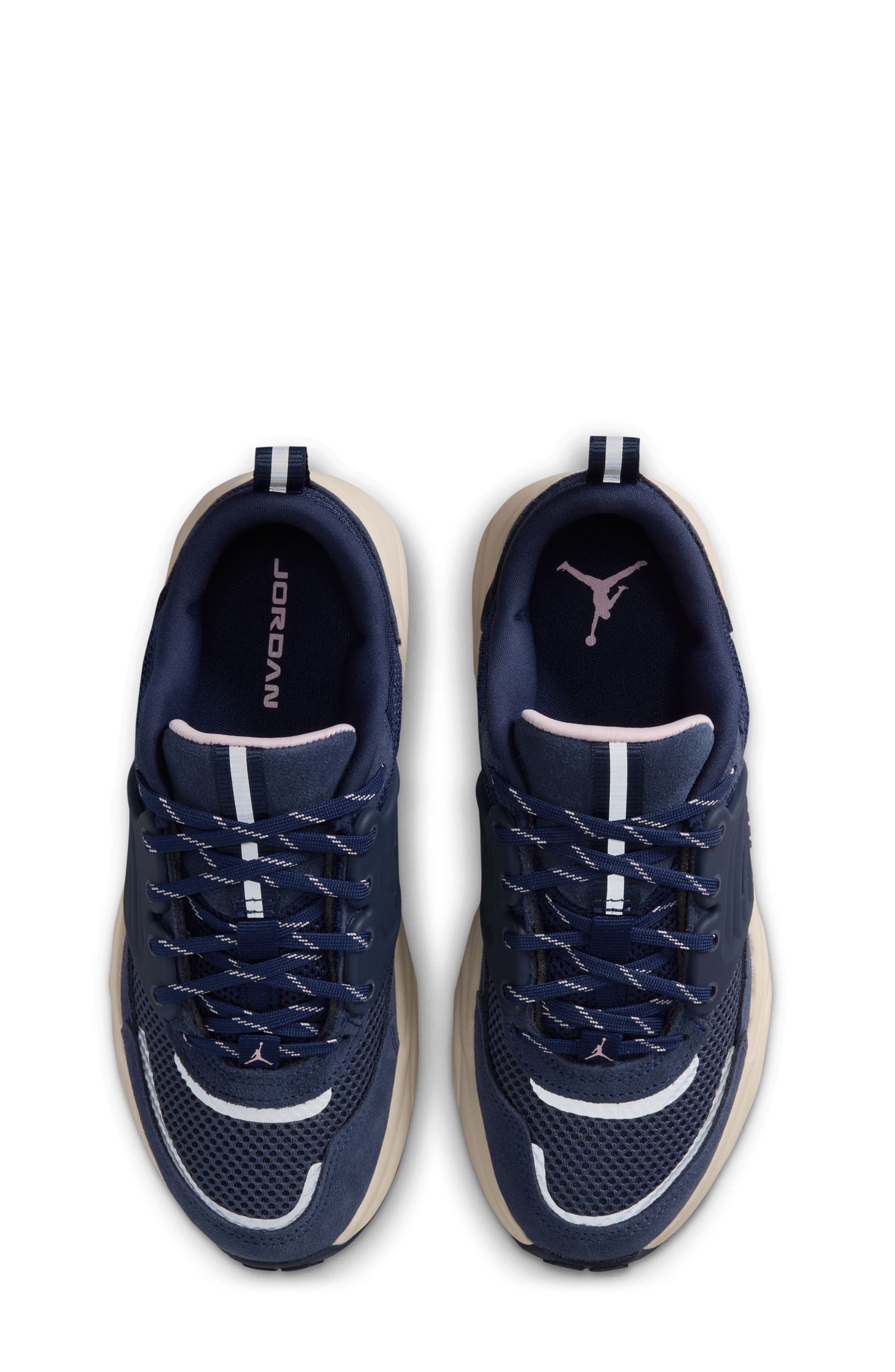 Jordan Kids' Trunner O/S Sneaker, Alternate, color, Midnight Navy/ Pink Foam/ Blue