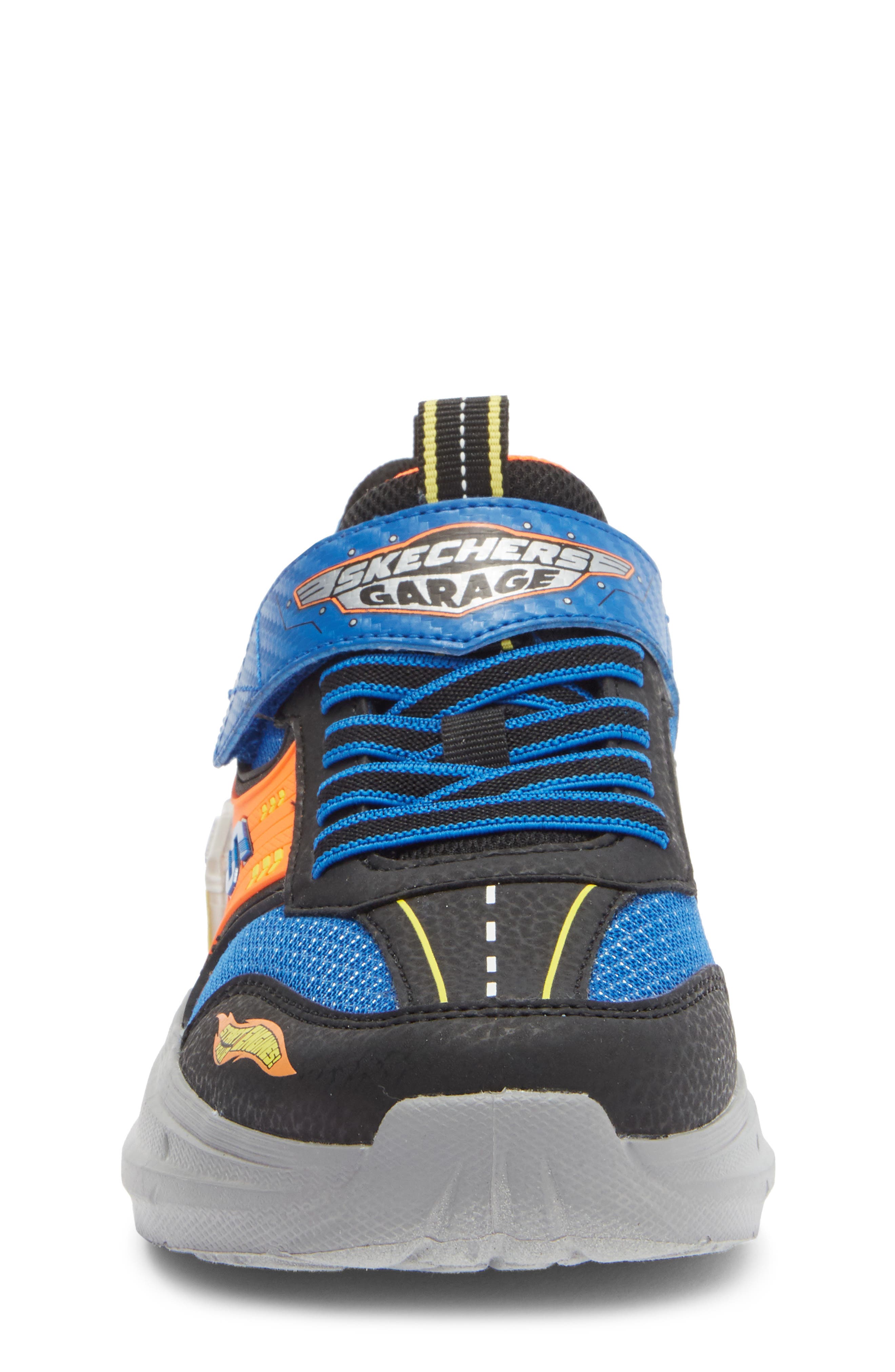 SKECHERS Kids' Garage Sneaker, Alternate, color, Black Multi