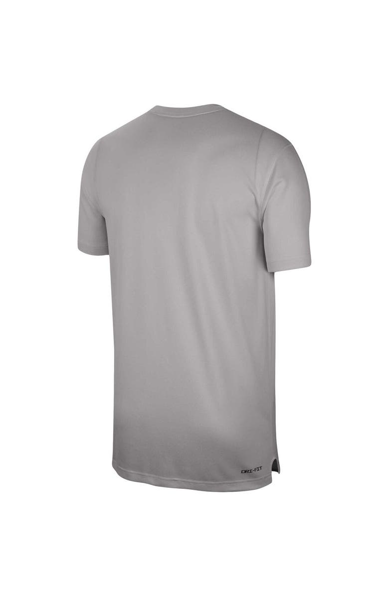 Nike Men's Nike  Heather Gray Michigan State Spartans Sideline Coaches Performance Top, Alternate, color, Gray