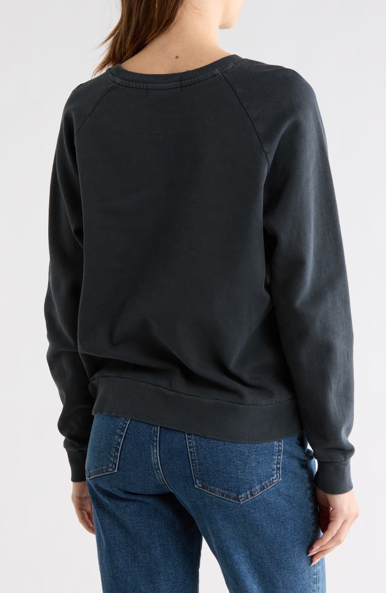 Junk Food Mickey Mouse Vintage Pullover Sweater, Alternate, color, Vintage Black