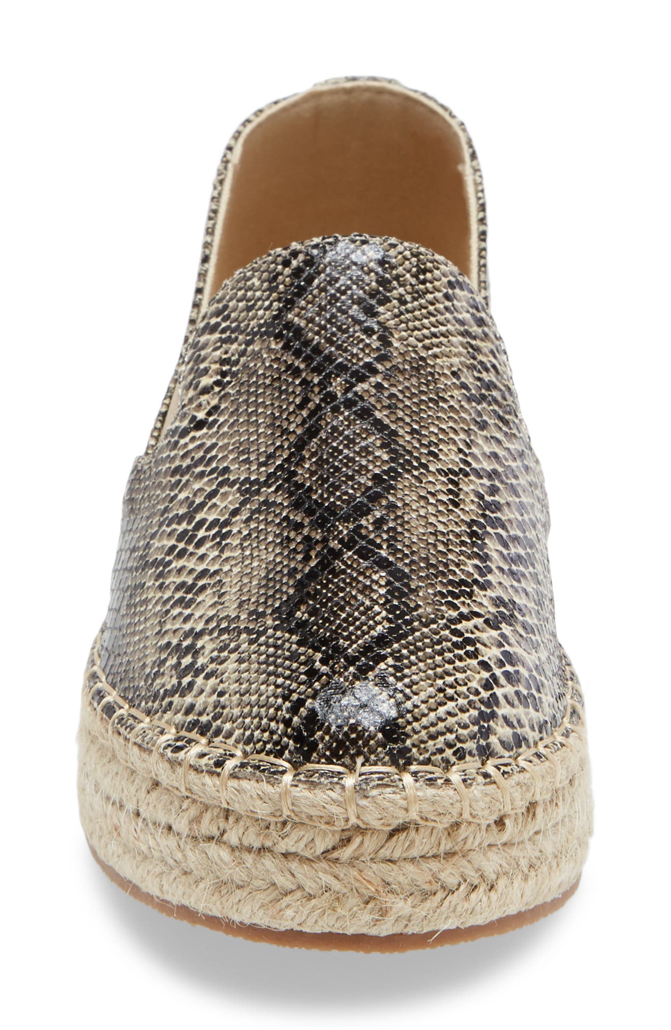 Peaches Slip-On Espadrille, Alternate, color, NATURAL SNAKE PRINT