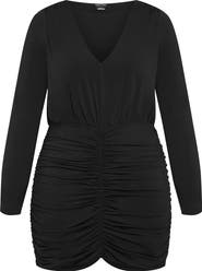 City Chic Jolene Ruched Dress