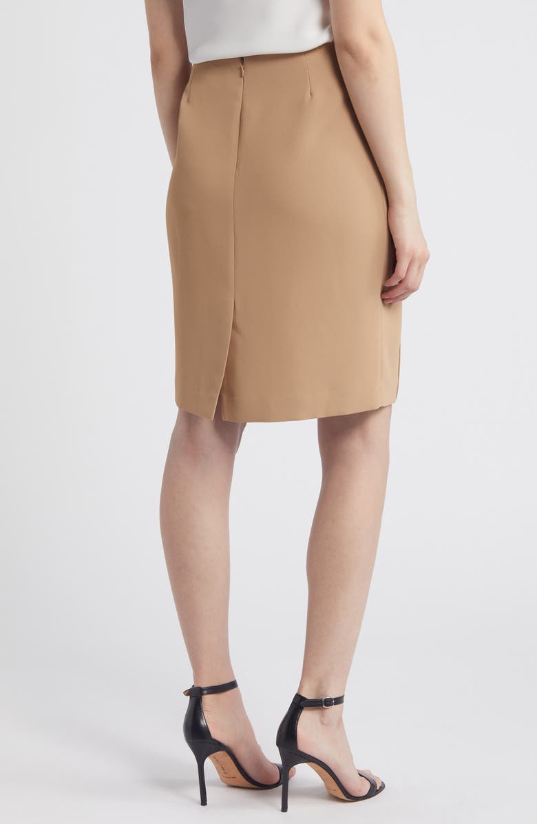 Anne Klein Pintuck Pencil Skirt, Alternate, color, 