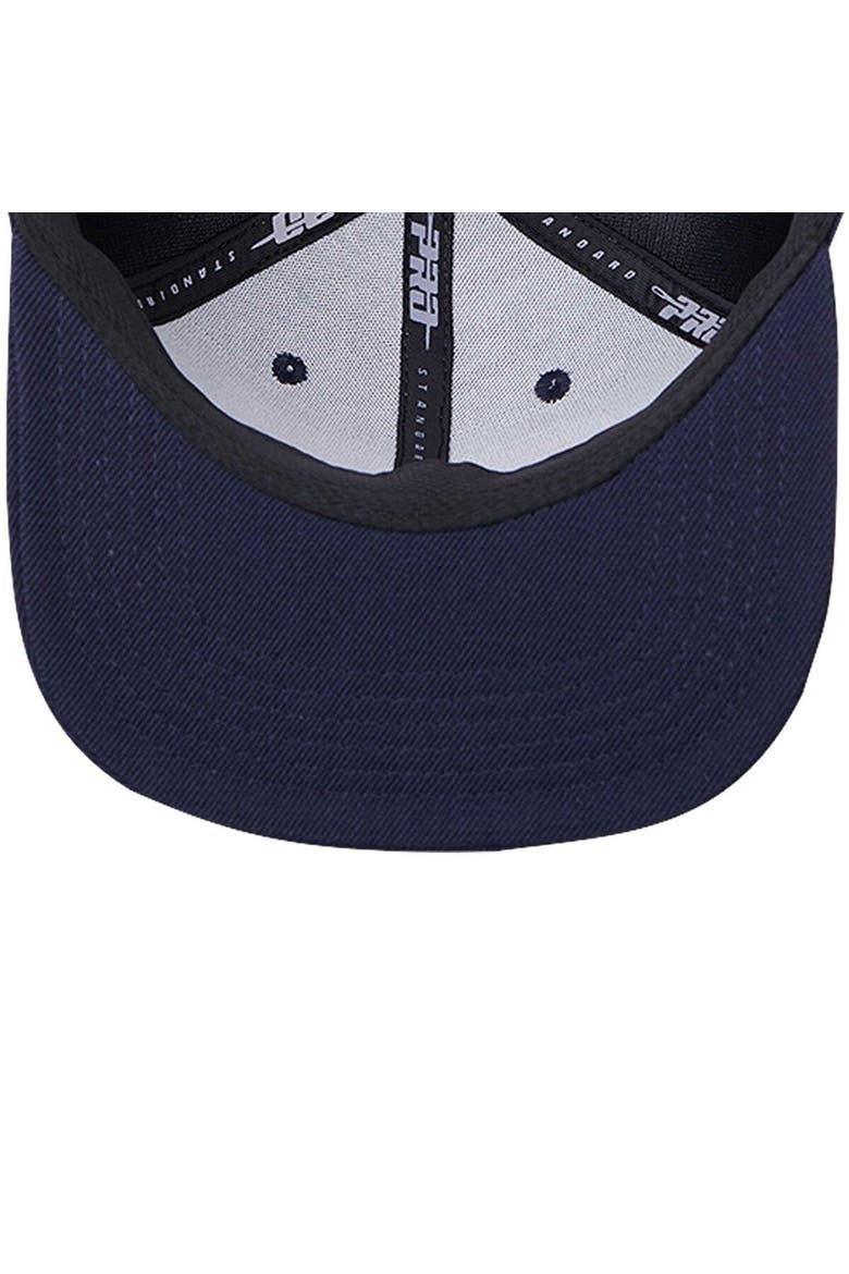 Men's Pro Standard  Navy Coppin State Eagles Evergreen C Snapback Hat, Alternate, color, Navy