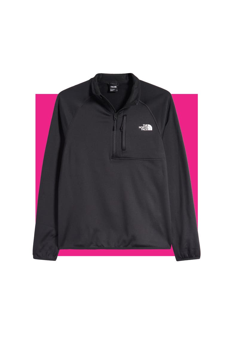 Canyonlands Quarter Zip Pullover, Main, color, TNF BLACK