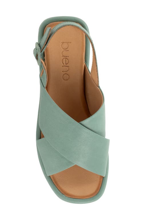 Bueno Elwood Slingback Sandal In Seafoam