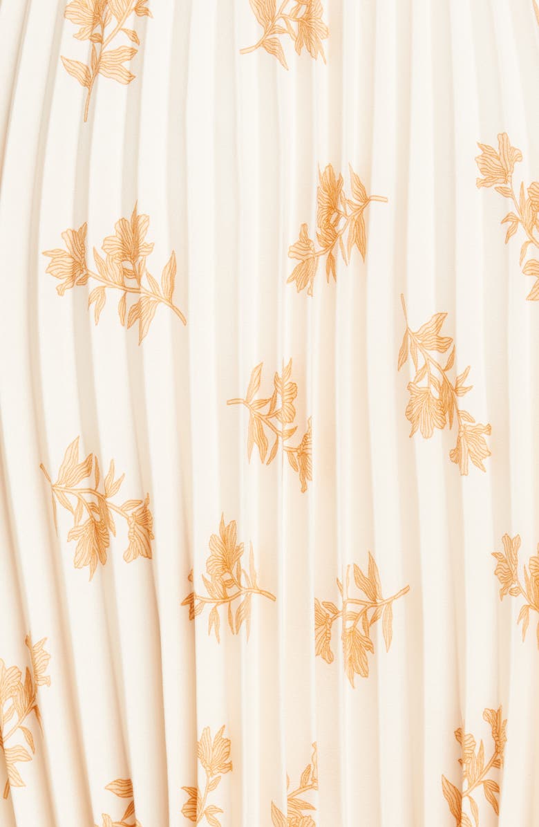 Joie Adeena Floral Pleated Midi Skirt, Alternate, color, 