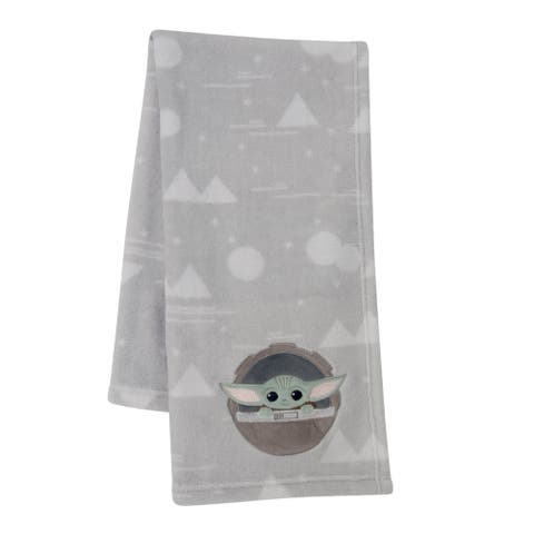 Star Wars Mandalorian The Child/Baby Yoda Fleece Baby Blanket