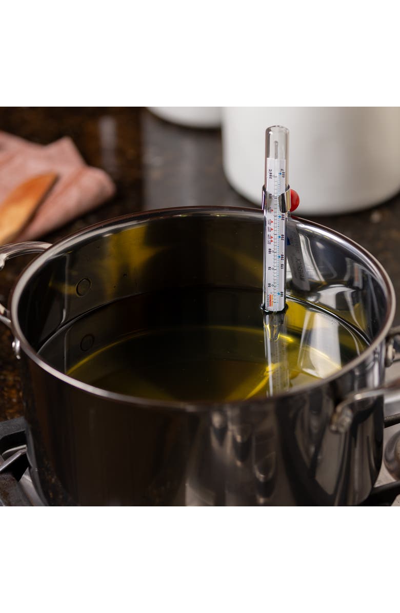 Maverick Candy and Deep Fry Tube Thermometer, Alternate, color, Silver