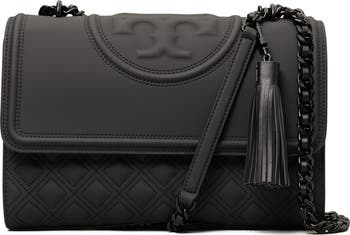【新品】トリーバーチFLEMING MATTE CROSSBODY 黒 Tory Burch Fleming Matte Convertible Shoulder Bag | Nordstrom