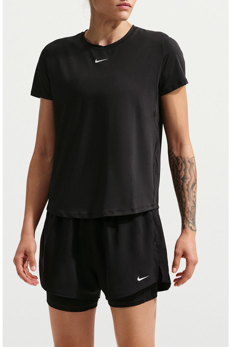 One Classic Dri-FIT Training Top, Main, color, 013 BLACK/WHITE