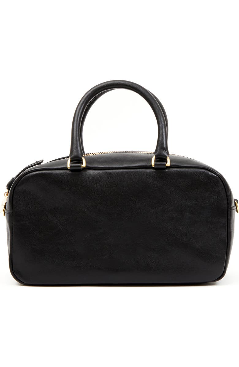 Clare V. Petite Claudine Leather Crossbody Bag, Main, color,