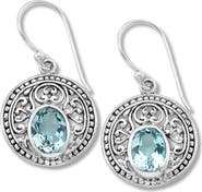 SAMUEL B. Round Drop Earrings