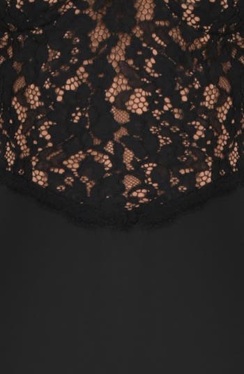 Cara Corset Illusion Lace Underwire Cocktail Dress