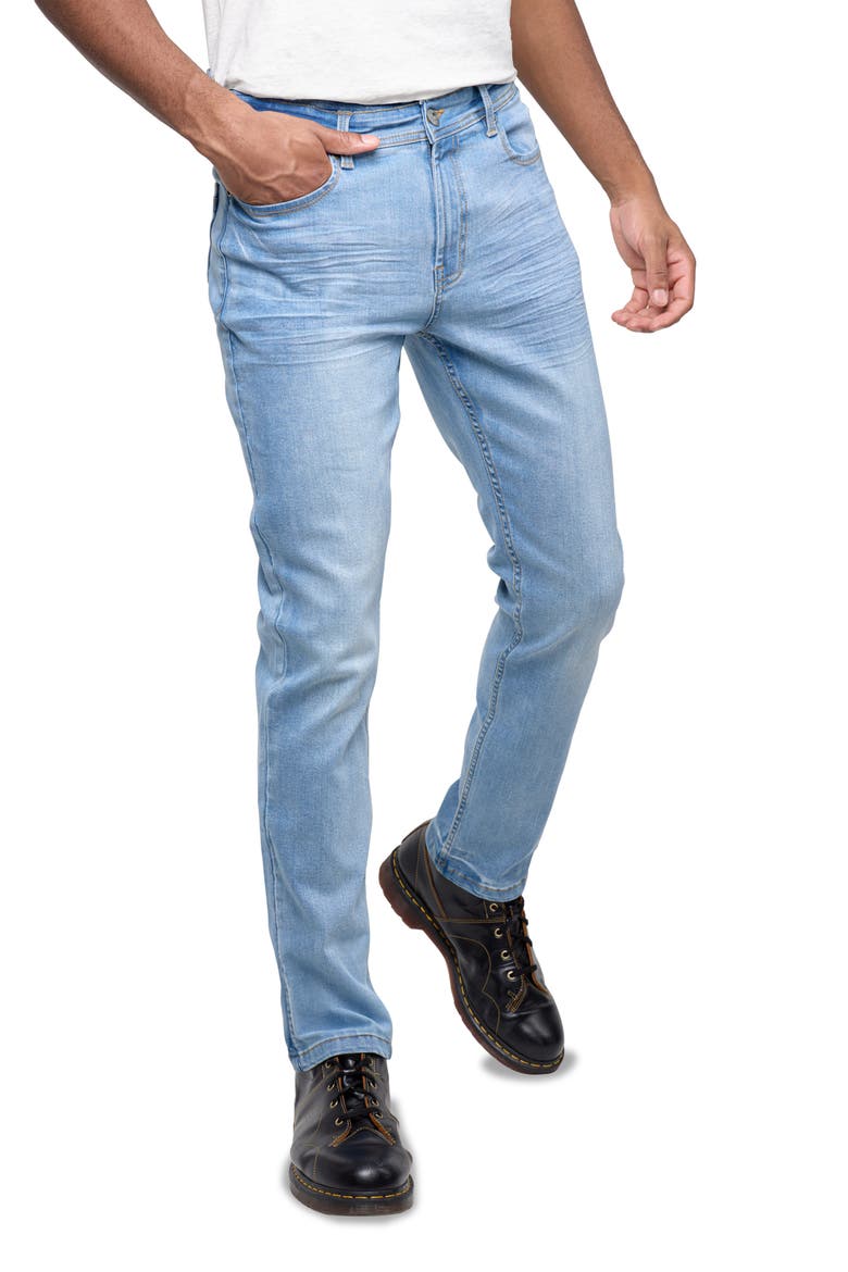 Cultura Stretch Jeans, Alternate, color, LIGHT BLUE