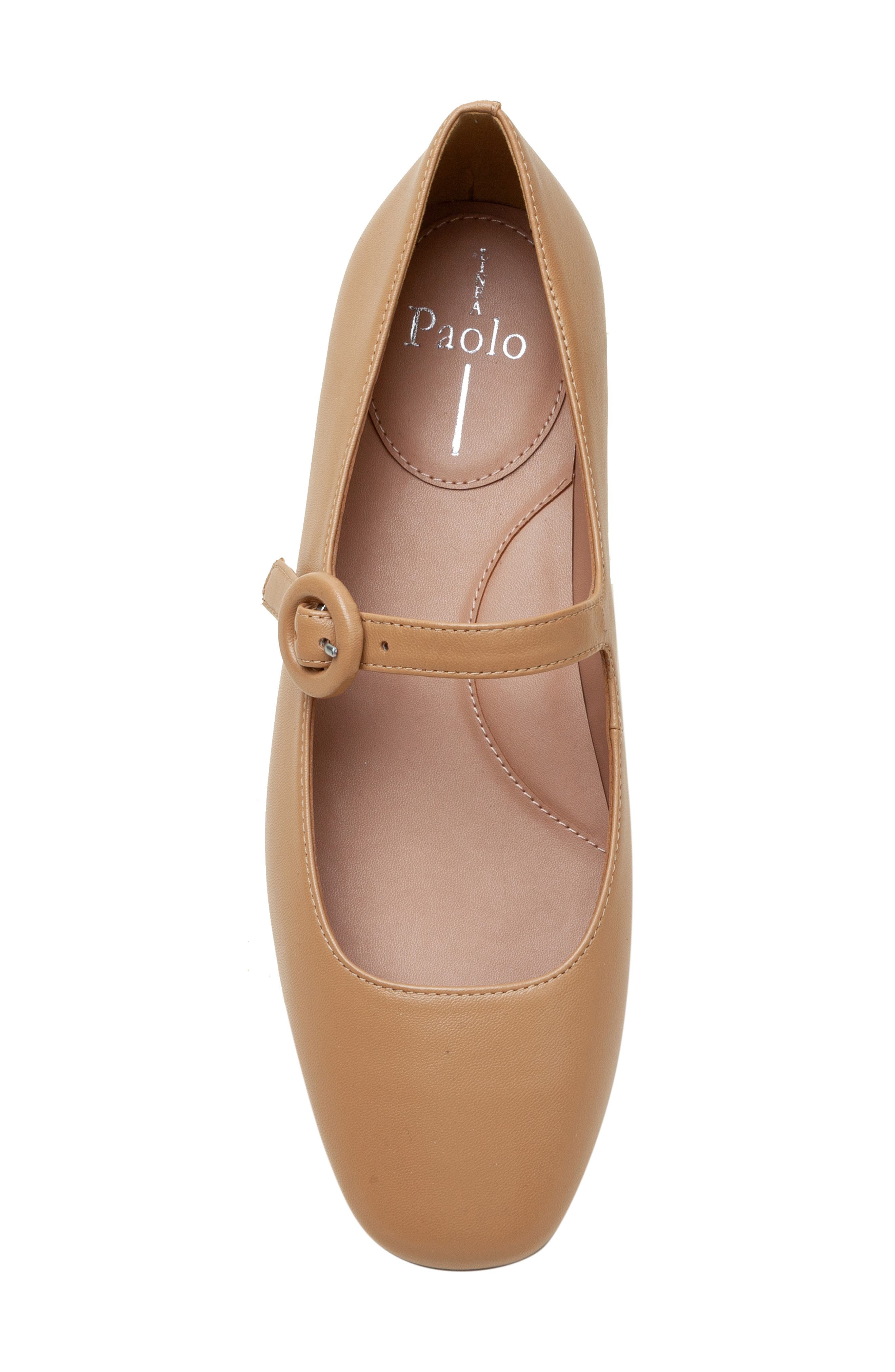 Linea Paolo Marley Mary Jane Flat, Alternate, color, Desert
