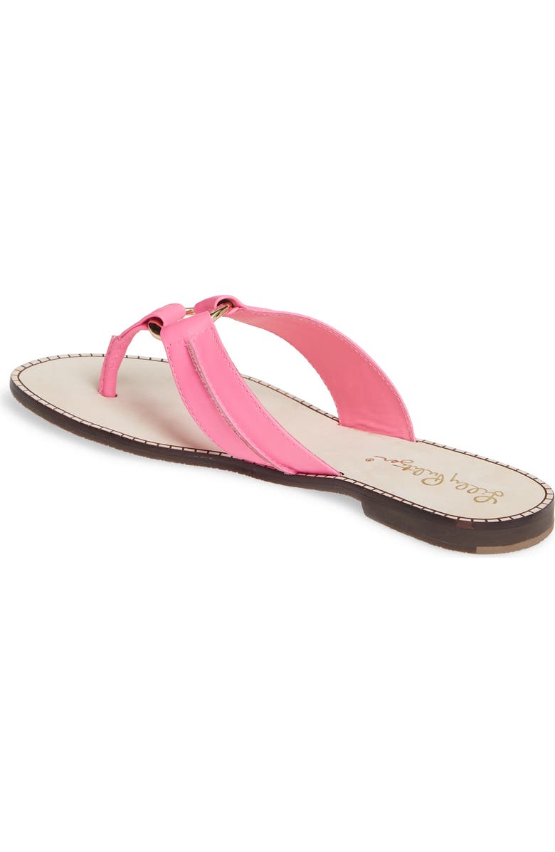 Lilly Pulitzer<sup>®</sup> McKim Metallic Flip Flop, Alternate, color,