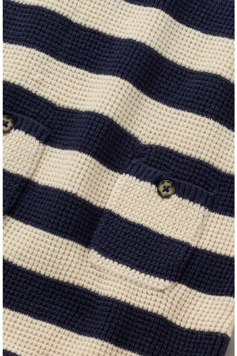 Sleeveless Knit Romper, Alternate, color, NAVY PEACOAT KINSLEY STRIPE
