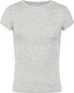 nuuds Slinky Rib Crewneck T-Shirt