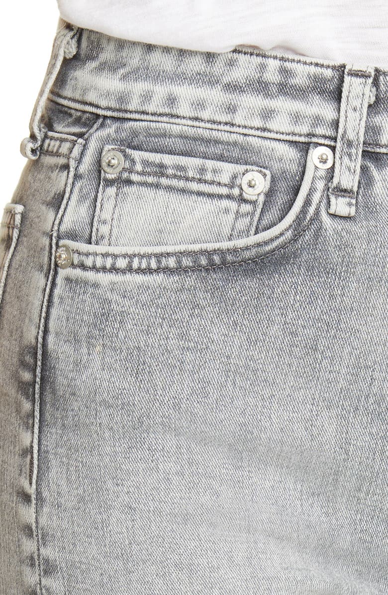 rag & bone Nina High Waist Ankle Cigarette Jeans, Alternate, color, 