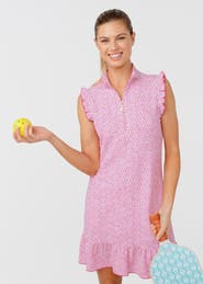 Cabana Life Sleeveless Ruffle Sport Dress