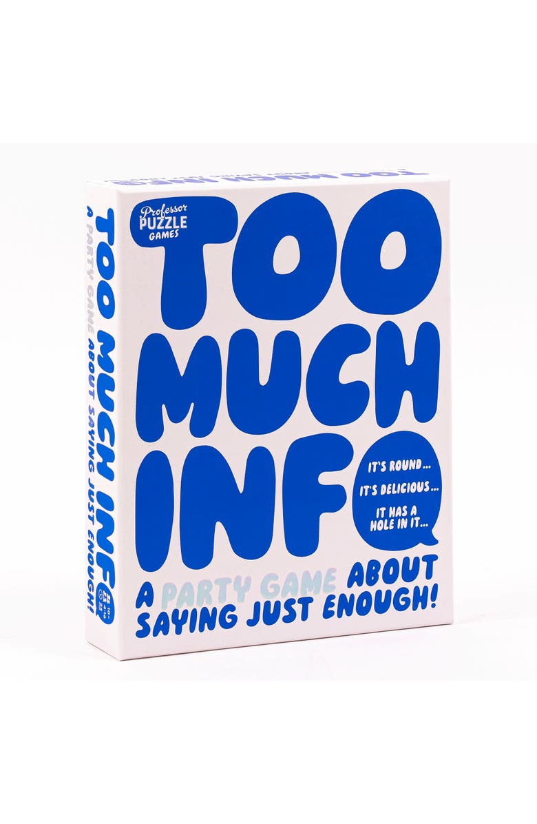 Professor Puzzle Too Much Info Hilarious Word Description & Guessing Game, Main, color, Multicolored