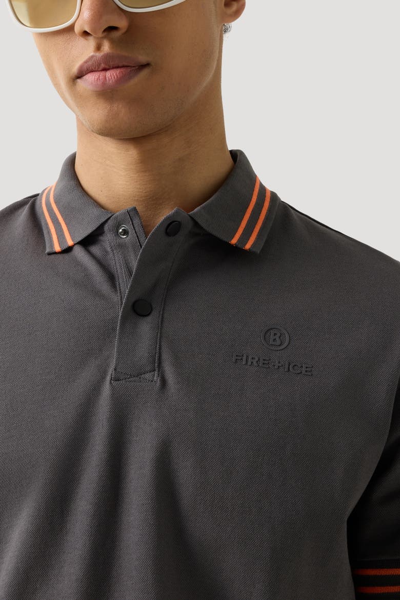 Arjan Polo Shirt, Alternate, color, Anthracite