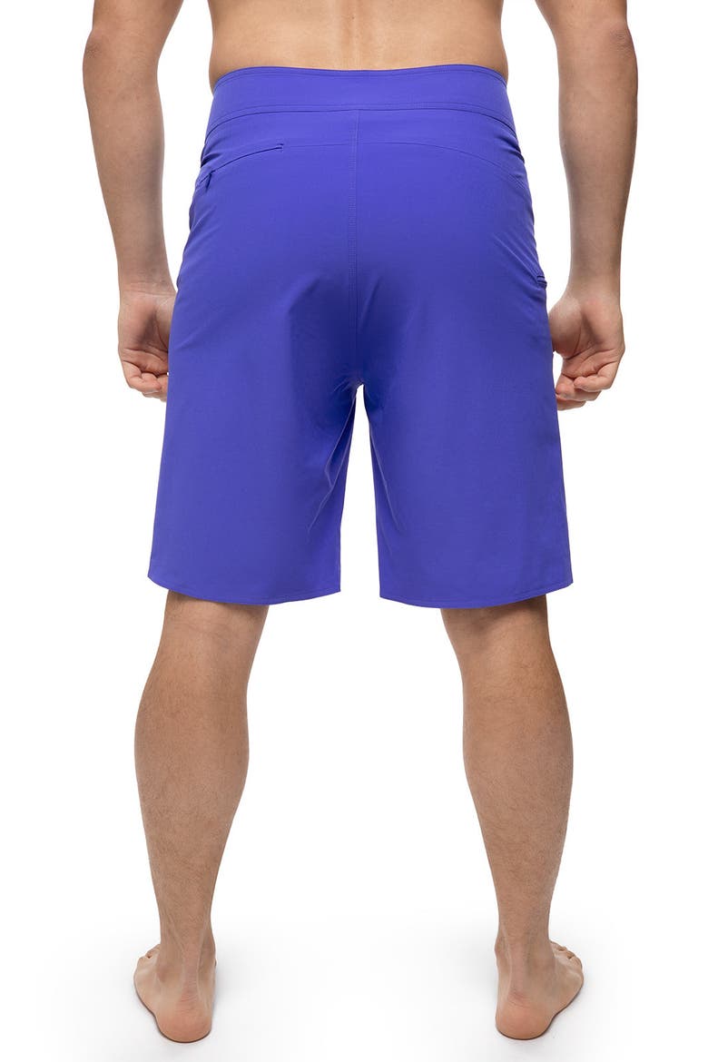 Men's Accelera San Marino Boardshort, UPF 50+ Sun Protection, Alternate, color, Baja Blue
