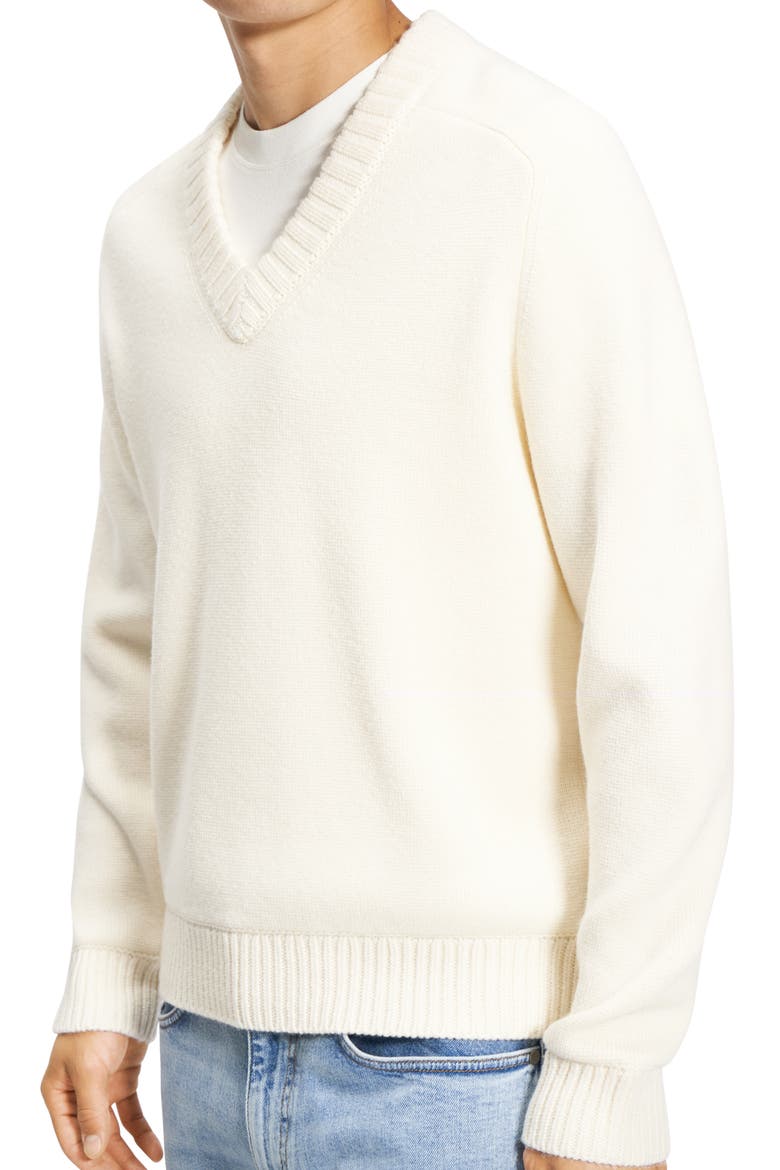 Heavy Wool Sweater, Alternate, color, WINTER WHITE