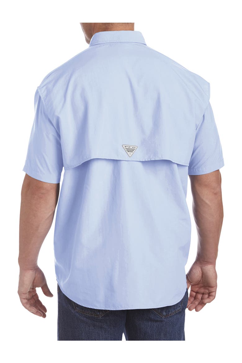 Big & Tall PFG Bahama II Short-Sleeve Sport Shirt, Alternate, color, SAIL BLUE