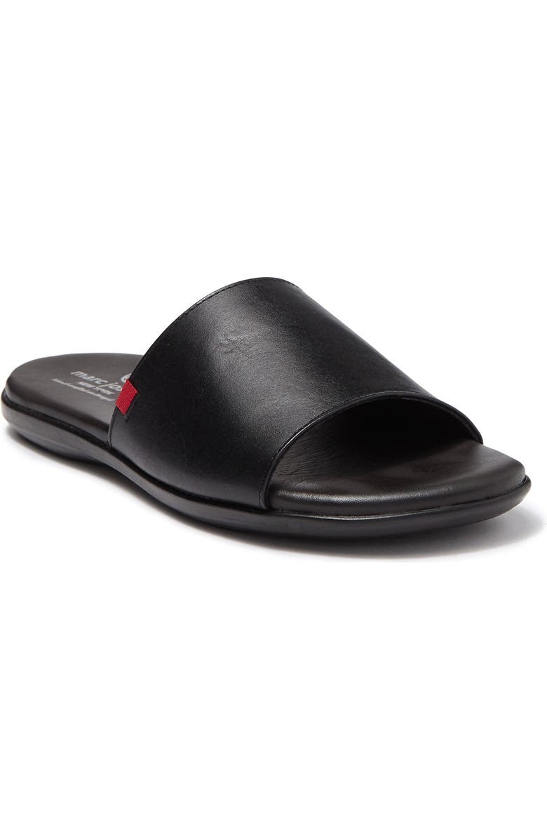 Marc Joseph New York Vineyard Leather Slide Sandal, Main, color,