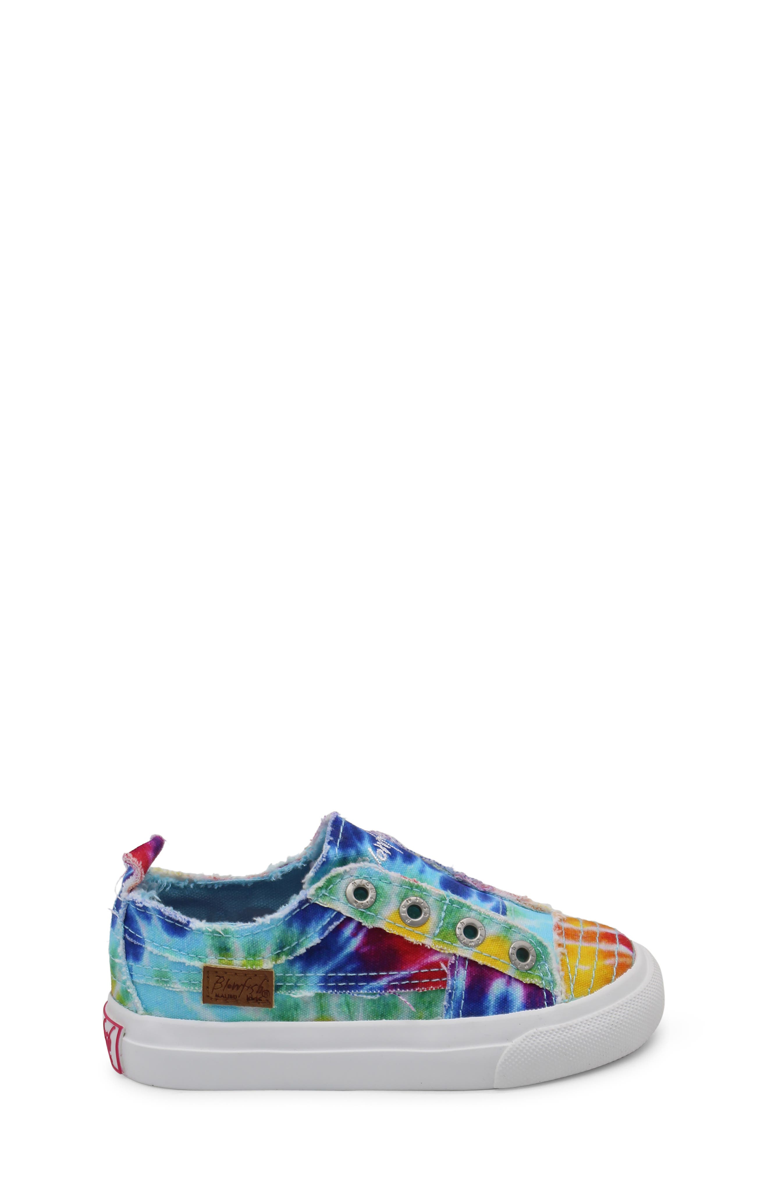 Kids' Play-K Sneaker, Alternate, color, RAINBOW TIE DYE CANVAS