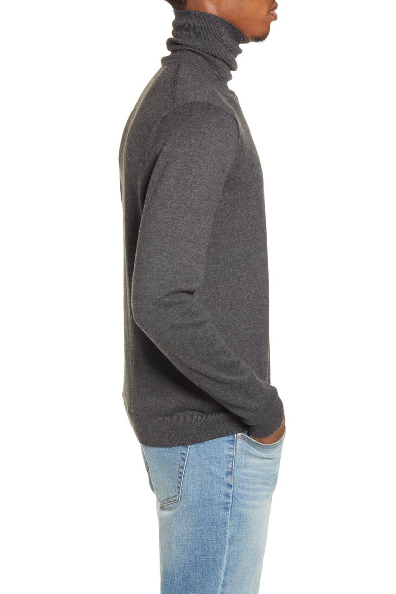 x Alex Costa Turtleneck Sweater, Alternate, color, GREY DARK CHARCOAL HEATHER