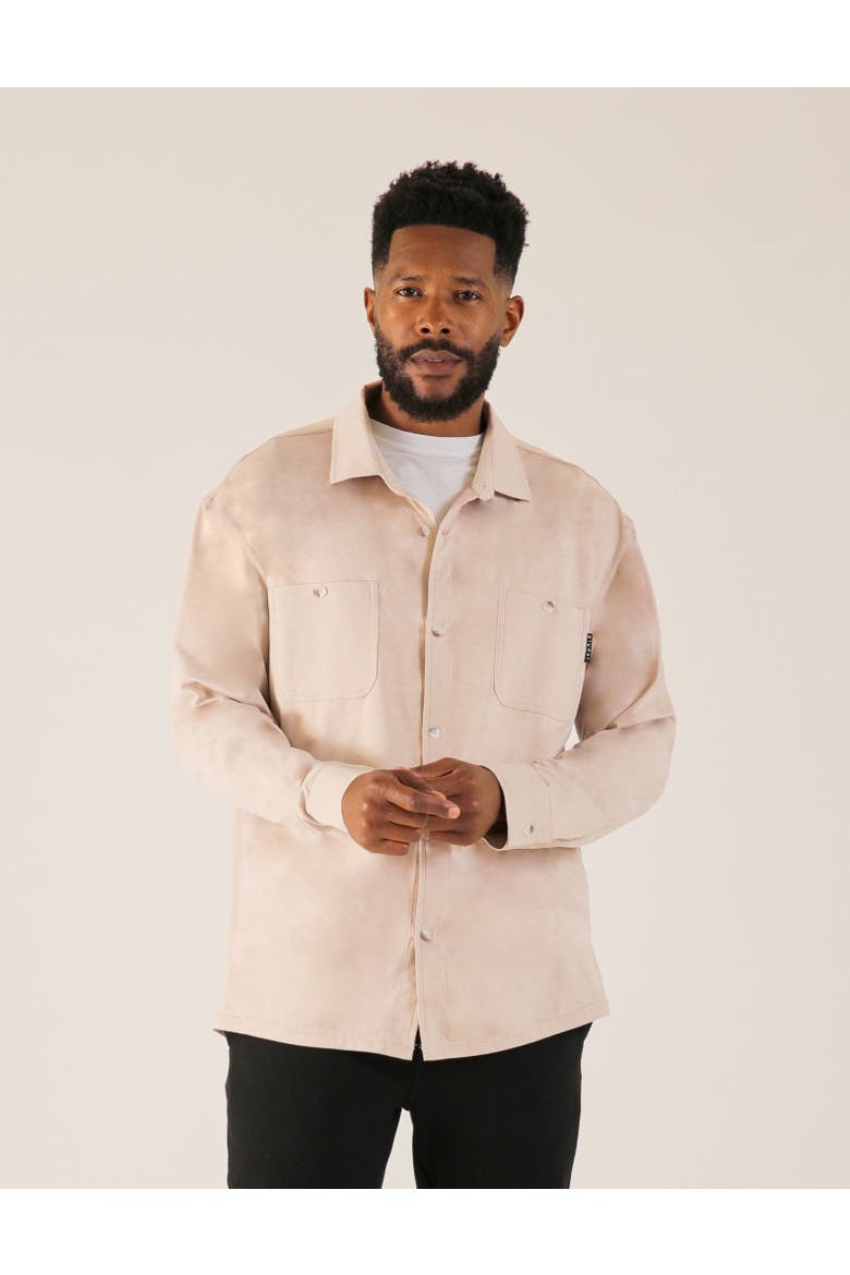 Fairway Button Down, Main, color, Oatmilk