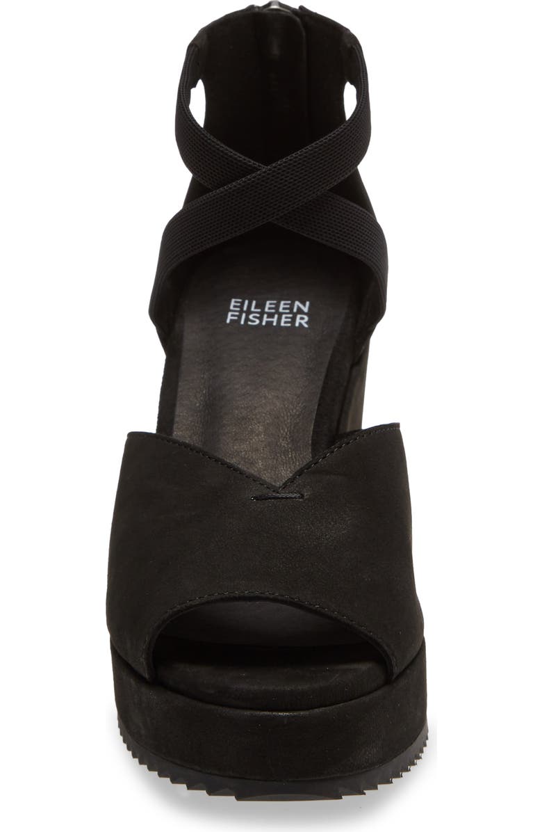 Eileen Fisher Wylee Platform Wedge Sandal, Alternate, color,