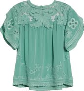 Ulla Johnson Alma Illusion Silk Top