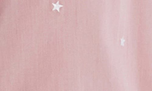 Billy T Pretty Stars Embroidered Button-up Shirt In Pale Mauve