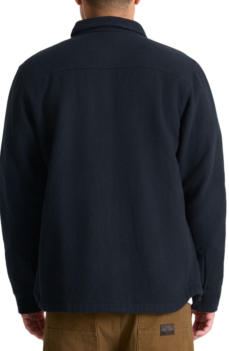 Roark Backwoods Cotton Flannel Snap-Up Overshirt, Alternate, color,