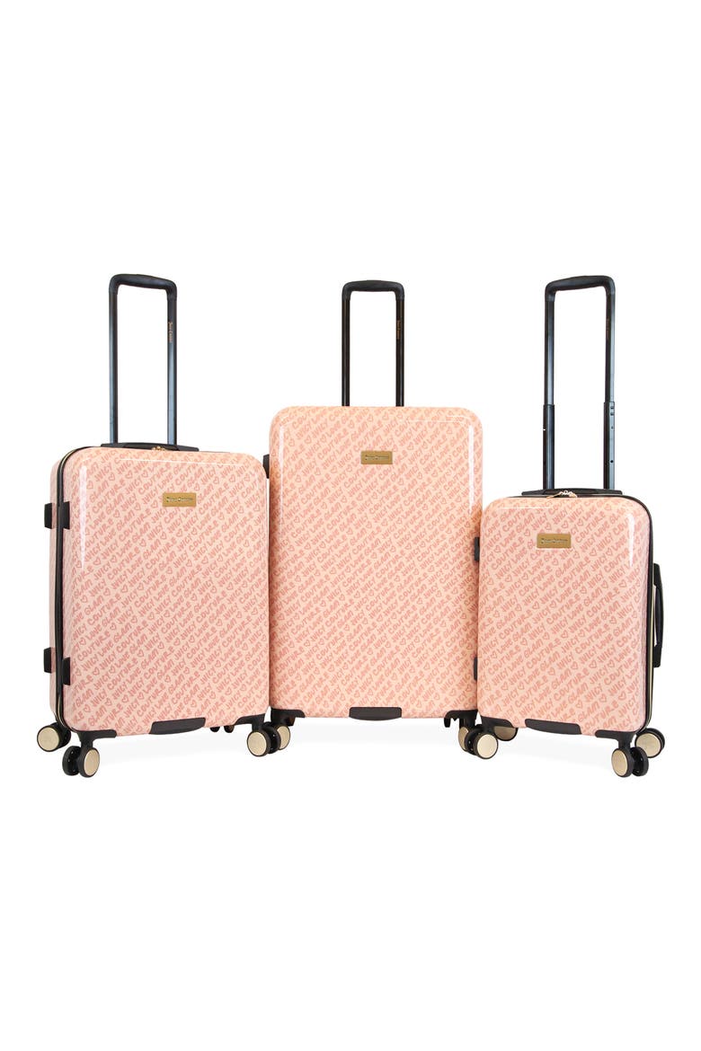 Cassandra 3-Piece Hardside Luggage Set, Main, color, BLUSH