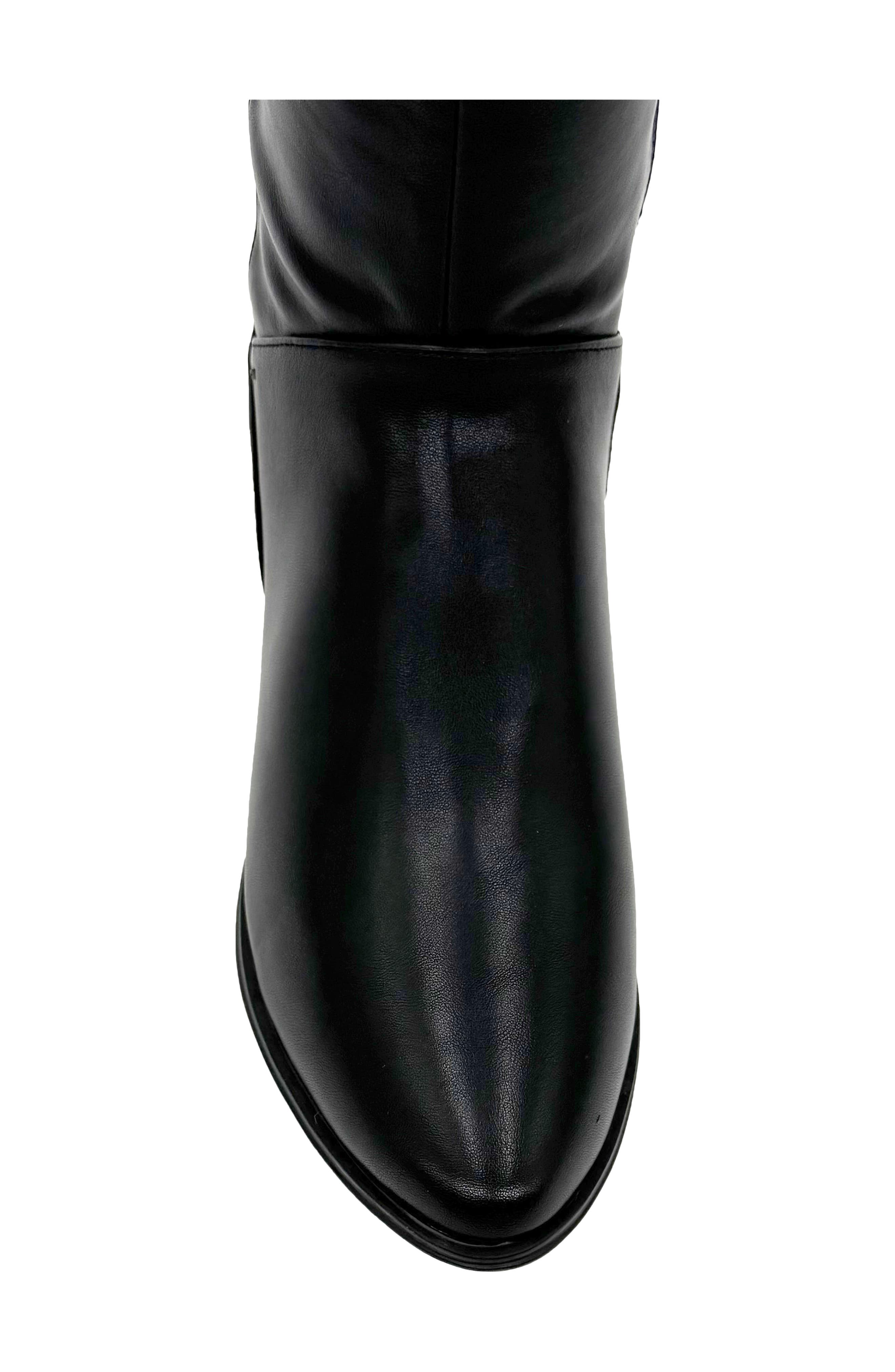 CHELSEA CREW Dior Knee High Boot, Alternate, color, Black