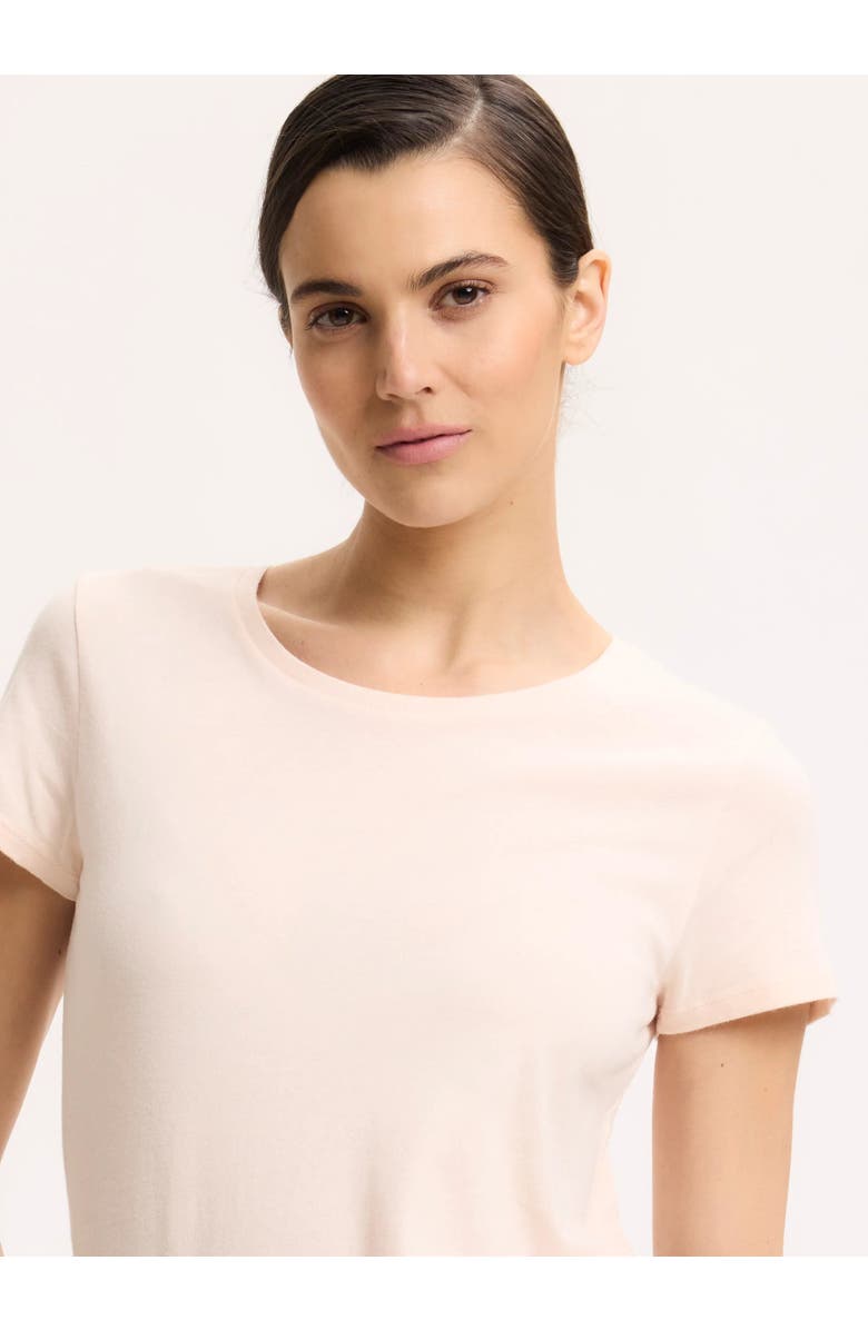 Majestic Filatures Soft Touch Short Sleeve Crewneck T-Shirt, Alternate, color, Petale