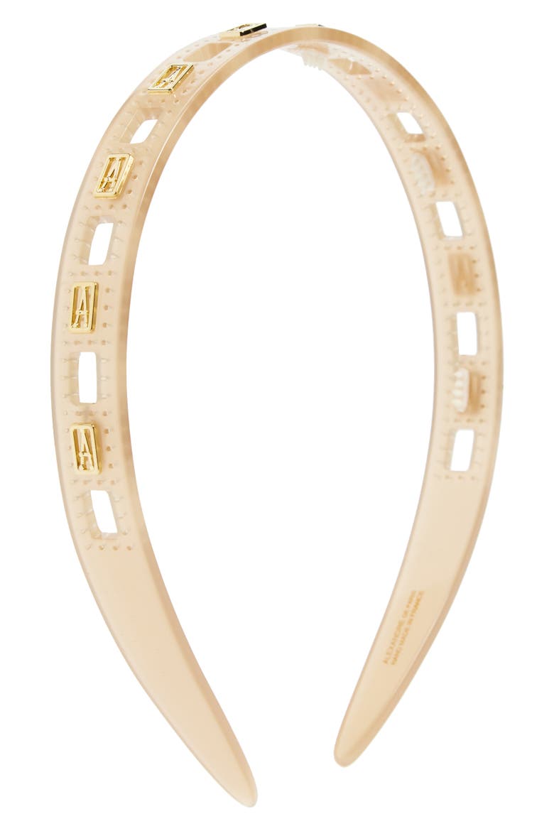 Swarovski Crystal Headband, Main, color, BEIGE