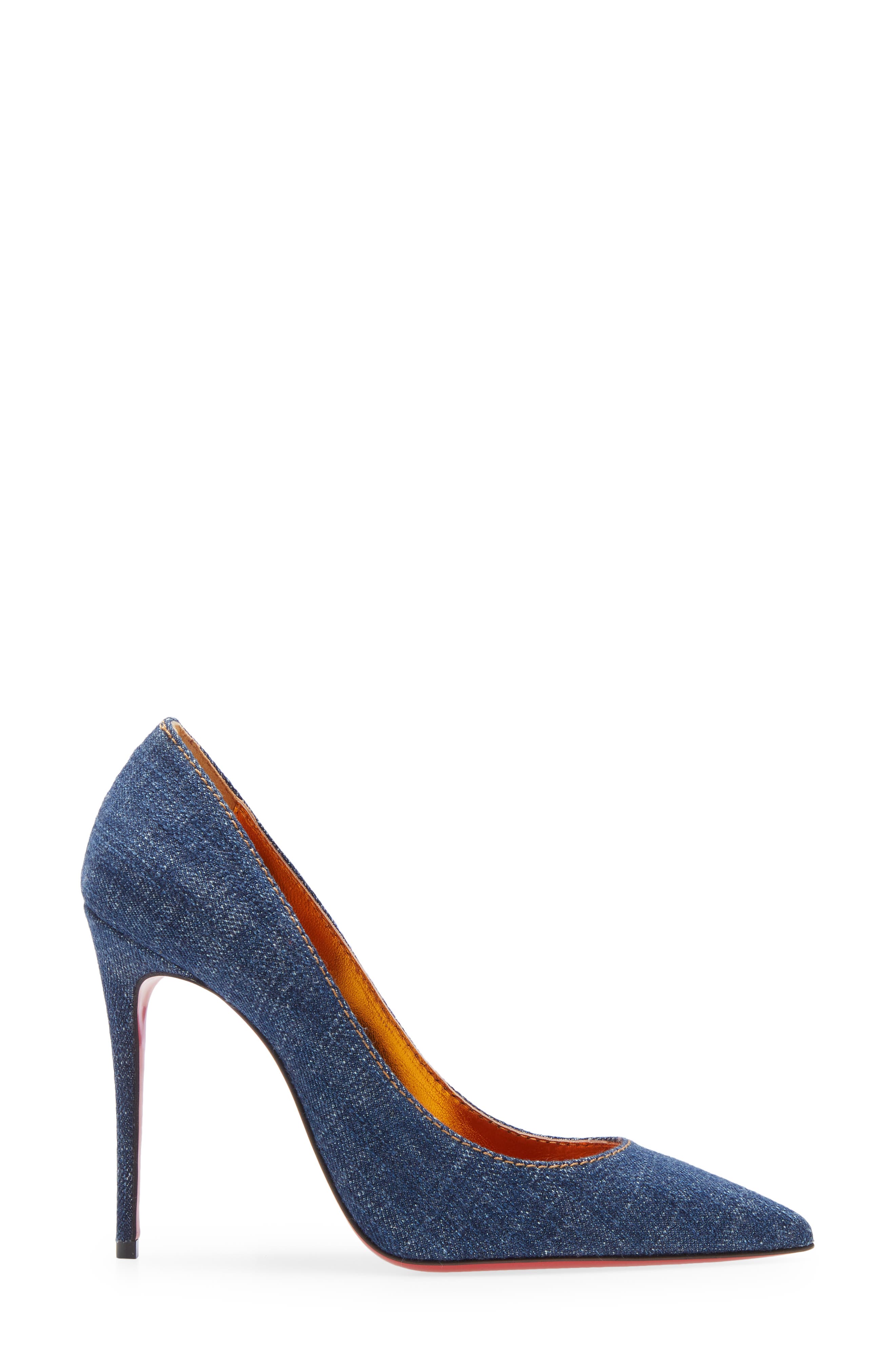 Christian Louboutin Kate Pointy Toe Pump, Alternate, color, 