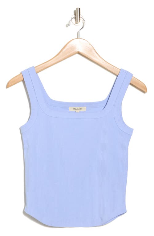 Madewell Luma Tank In Craft Blue
